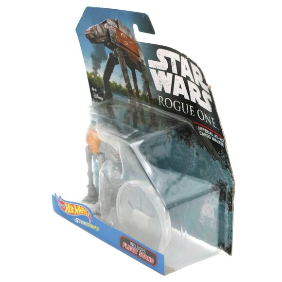 Star Wars Rogue One Hot Wheels Starships Imperial AT-ACT Cargo Walker Flight Sta - Picture 9 of 9